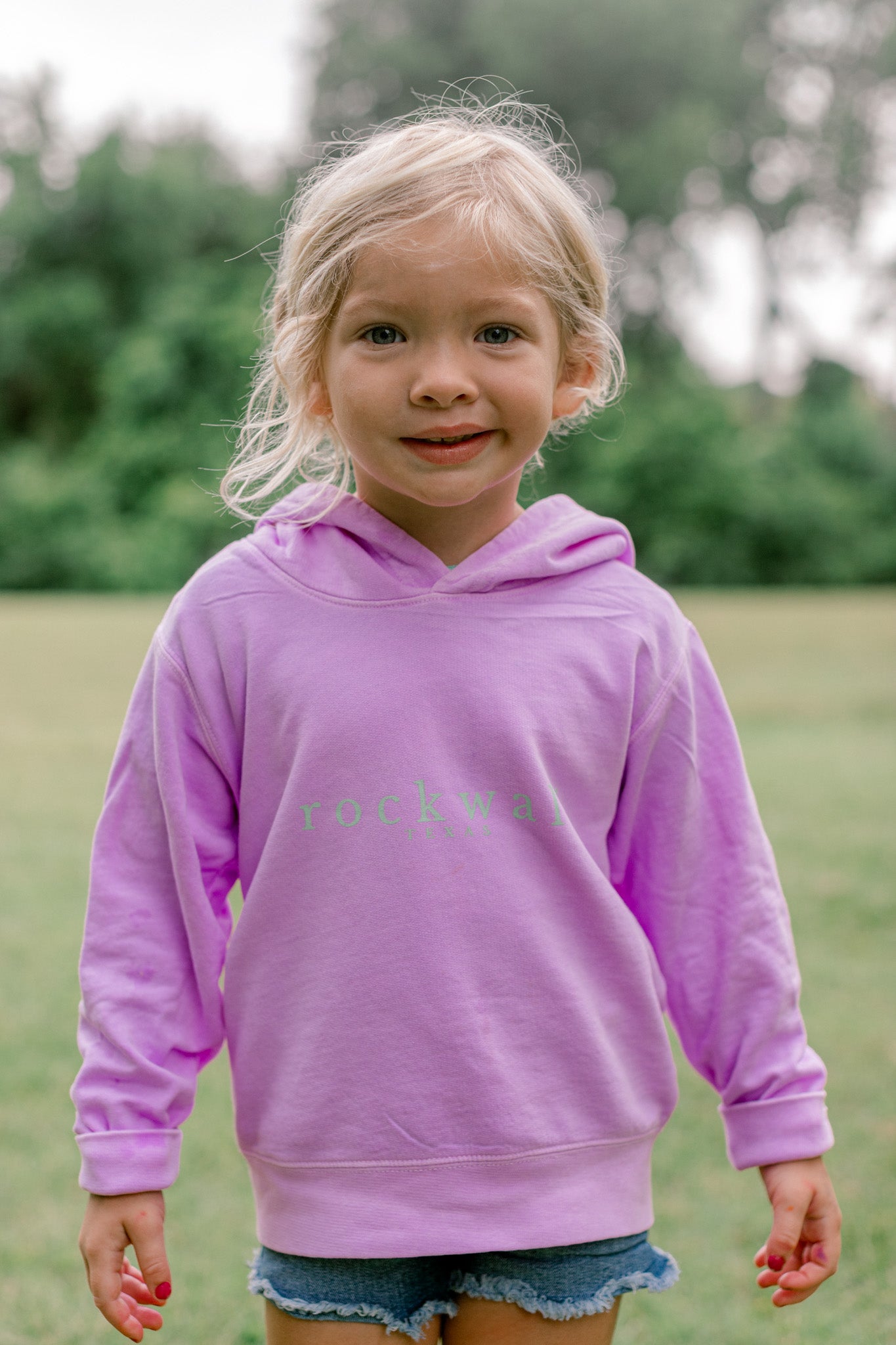 YOUTH Neon Violet Lightweight Sweatshirt