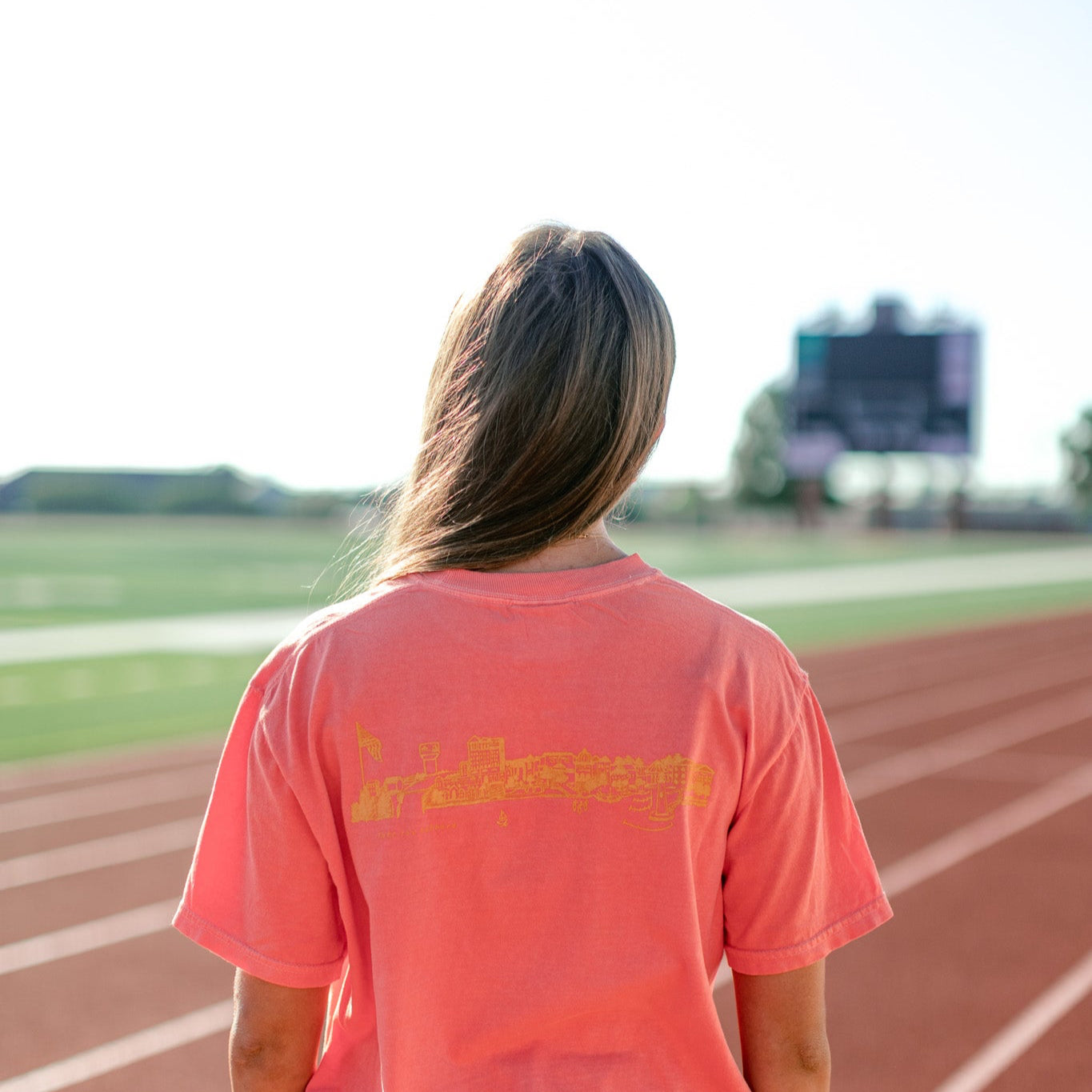 Bright Orange Short Sleeve