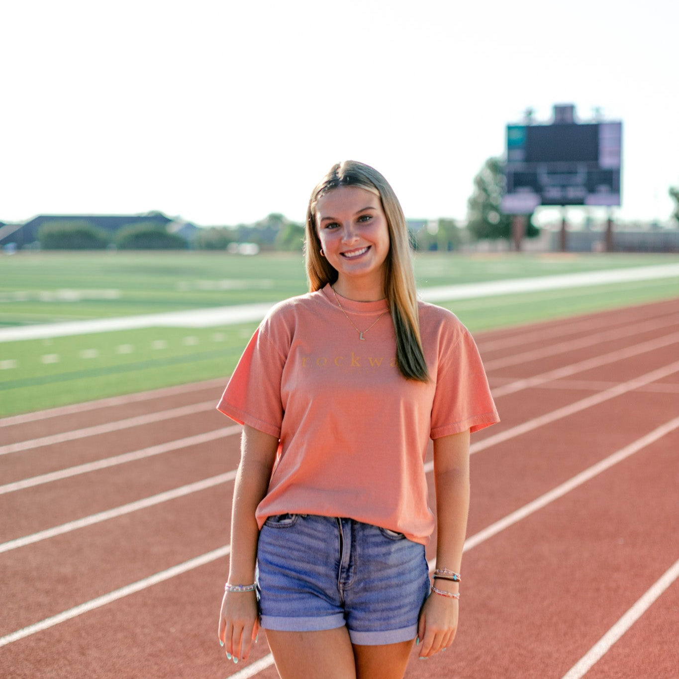 Terracotta Orange Short Sleeve
