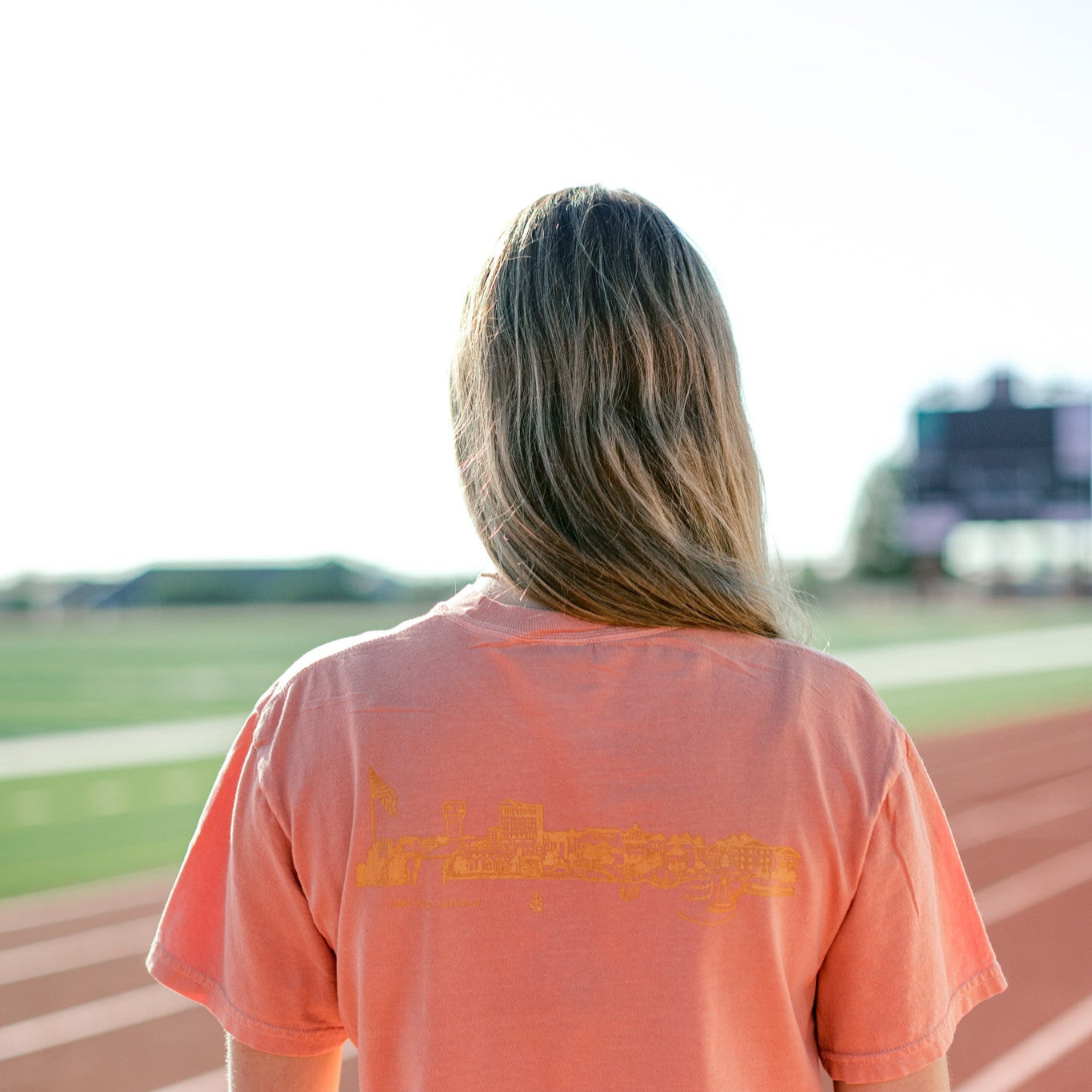 Terracotta Orange Short Sleeve