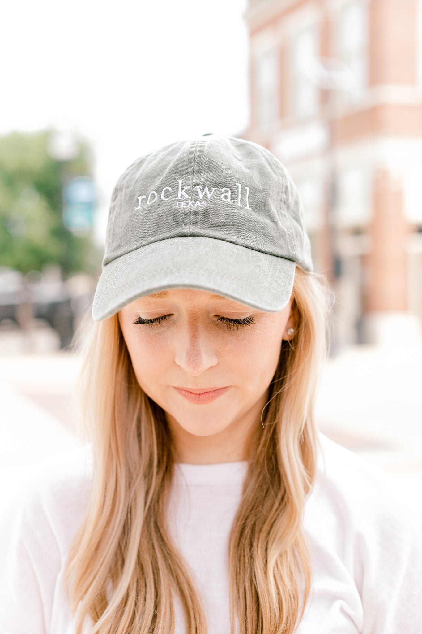 Olive Rockwall Texas Cap