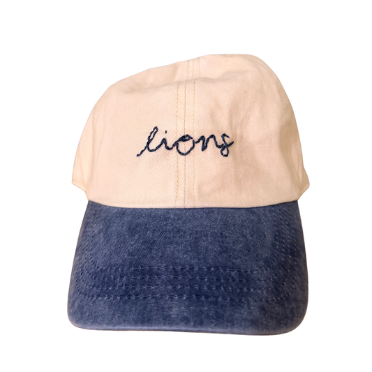 PA Lions Cap (Hand Embroidered)